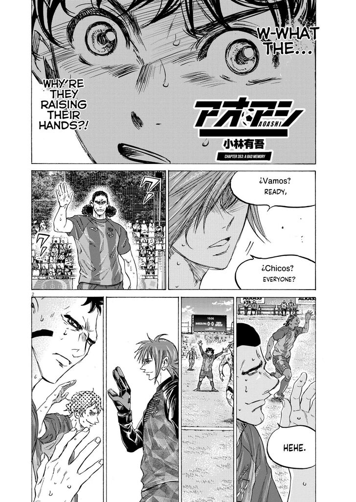 Ao Ashi, Chapter 353 image 02